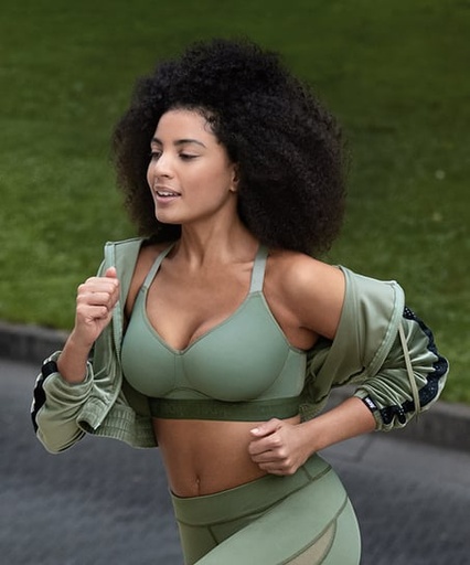 HKMX Sports bra The All Star Level 2 - Green