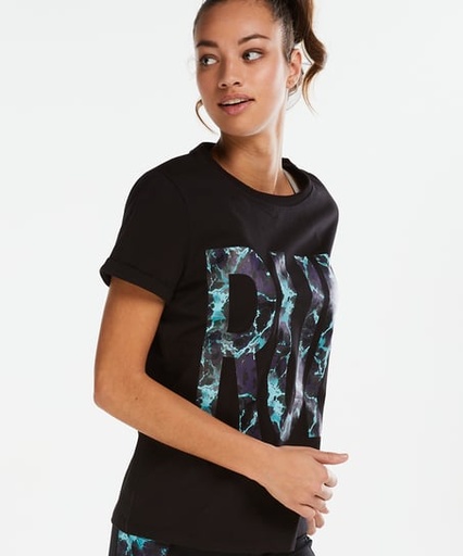[166696003] HKMX short-sleeved sports shirt - Black