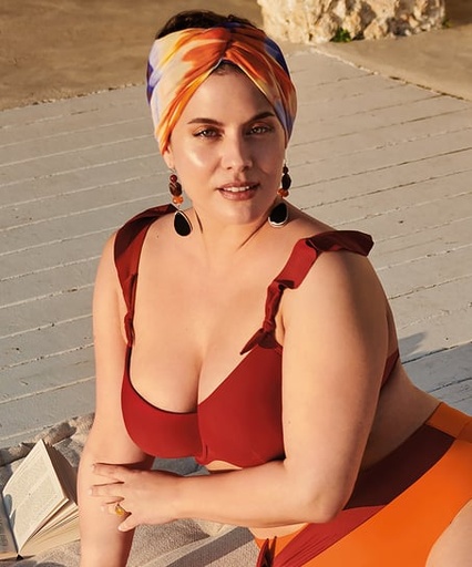 Padded underwired bikini top Paramaribo I AM - Red