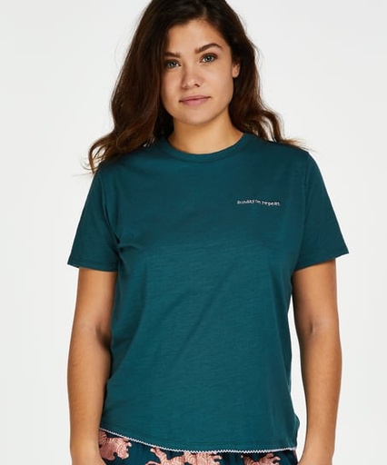 Short-Sleeved Pyjama Top - Blue
