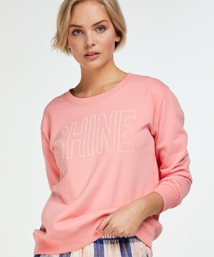 [167383002] Long-Sleeved Sweater - Pink