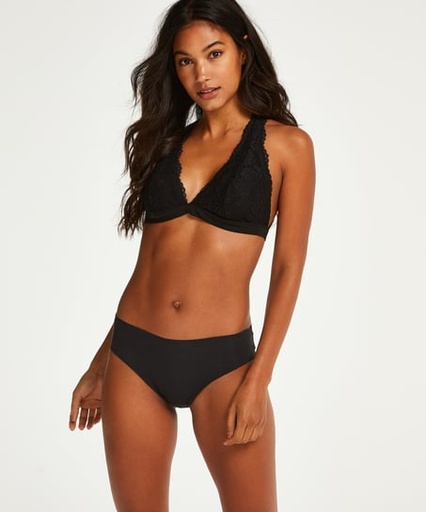 [169379001] Boxer invisible en coton - Noir