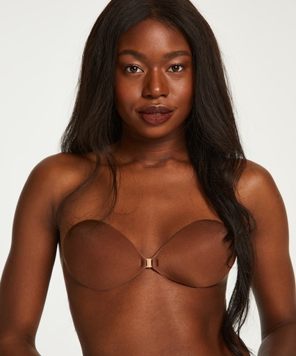 Soutien-gorge adhésif - Marron