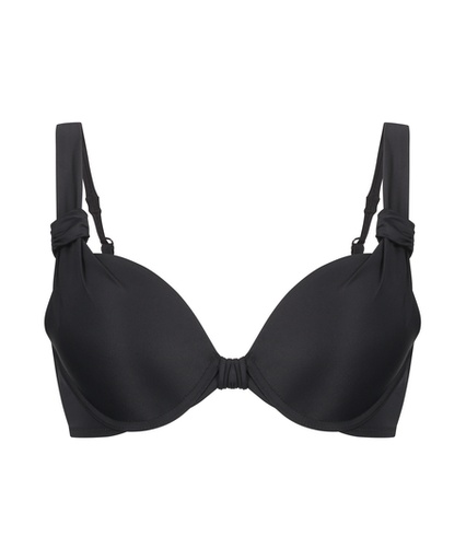 Haut de bikini à armatures préformé Luxe Taille E + - Noir