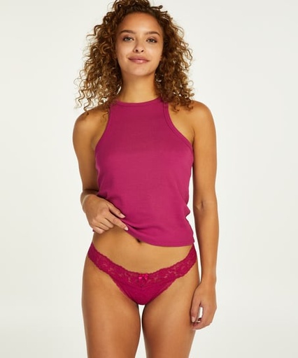 [194044005] Madison Extra Low Thong - Pink