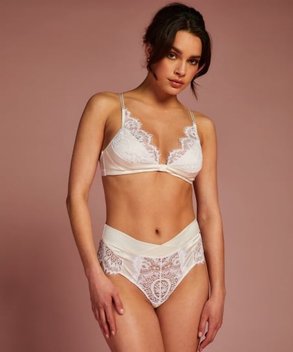 Hannako high thong - White