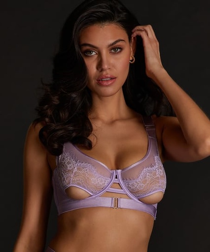 Aurelia Non-Padded Underwired Bra - Purple