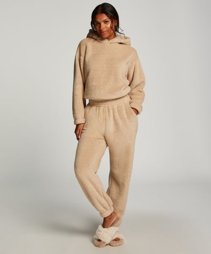 [204182004] Snuggle Fleece Joggers - Beige