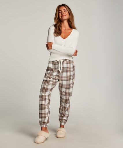 Pantalon de Pyjama Flanel - Beige