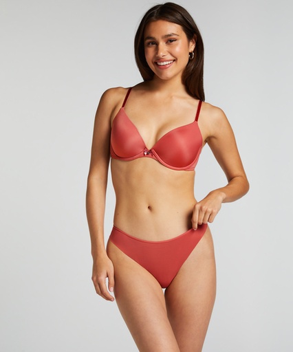 Invisible string Lace Back - Rouge