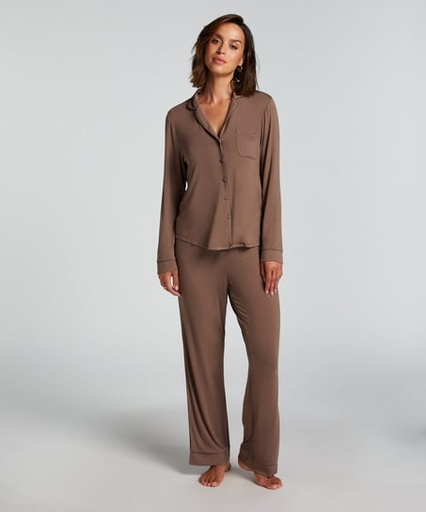 [206587012] Pantalon en jersey Essential - Marron